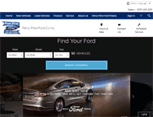 Tablet Screenshot of perrypitreford.com